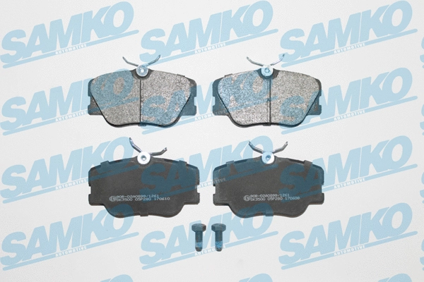 Brake Pad Set, disc brake (5SP280)