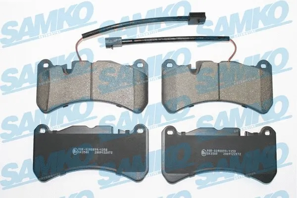 Brake Pad Set, disc brake (5SP2072)