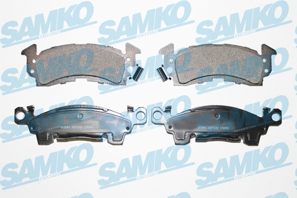 Brake Pad Set, disc brake (5SP1032)