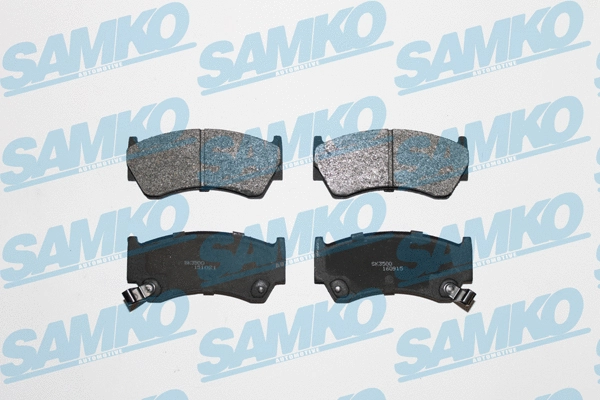 Brake Pad Set, disc brake (5SP759)