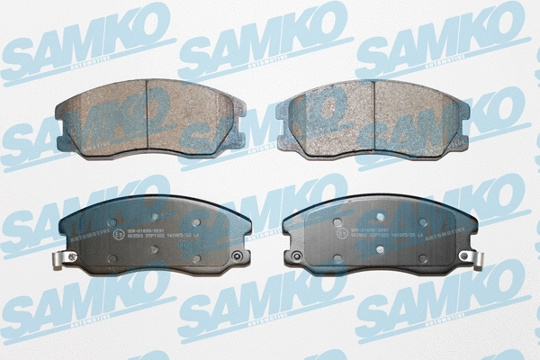 Brake Pad Set, disc brake (5SP1322)