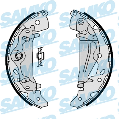 Brake Shoe Set (89230)