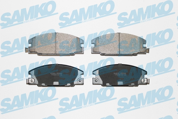 Brake Pad Set, disc brake (5SP544)