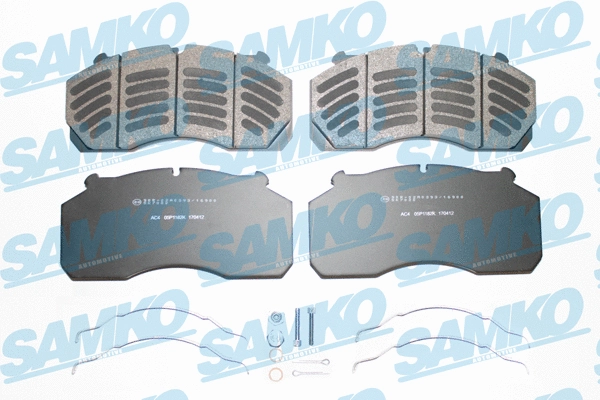 Brake Pad Set, disc brake (5SP1182K)