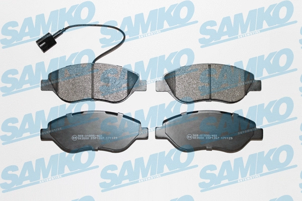 Brake Pad Set, disc brake (5SP1267)