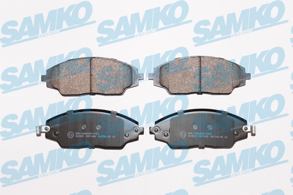 Brake Pad Set, disc brake (5SP1846)