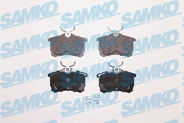 Brake Pad Set, disc brake (5SP1037)