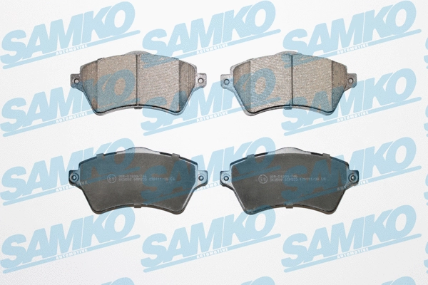 Brake Pad Set, disc brake (5SP833)