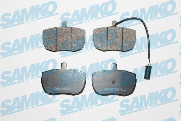 Brake Pad Set, disc brake (5SP590)