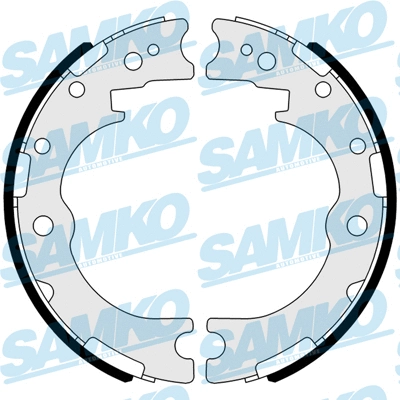 Brake Shoe Set, parking brake (81089)