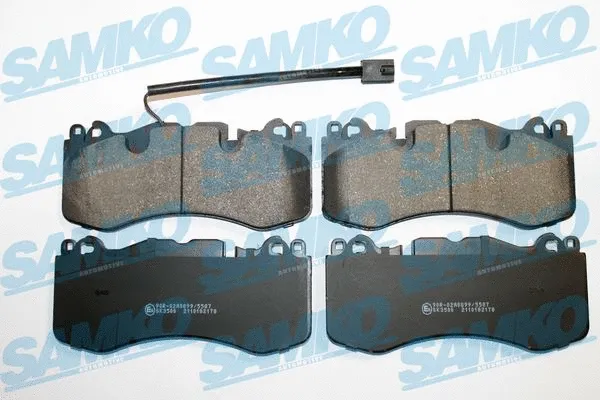 Brake Pad Set, disc brake (5SP2178)