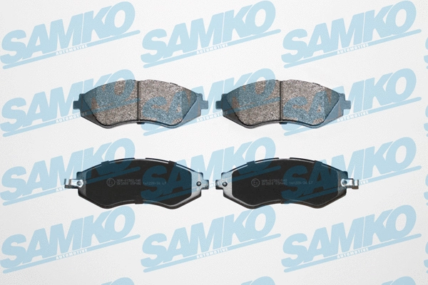 Brake Pad Set, disc brake (5SP682)