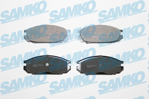 Brake Pad Set, disc brake (5SP376)