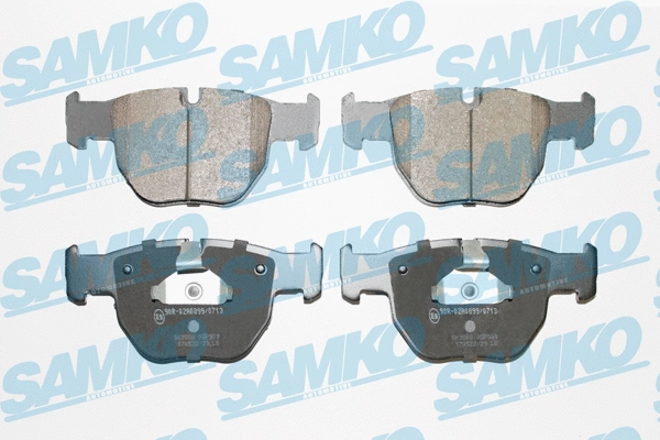 Brake Pad Set, disc brake (5SP909)