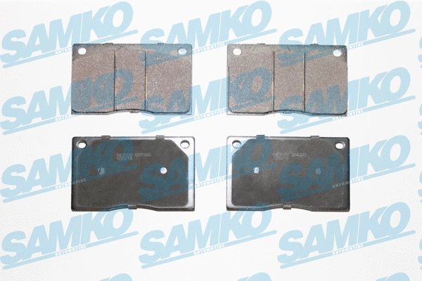 Brake Pad Set, disc brake (5SP386)