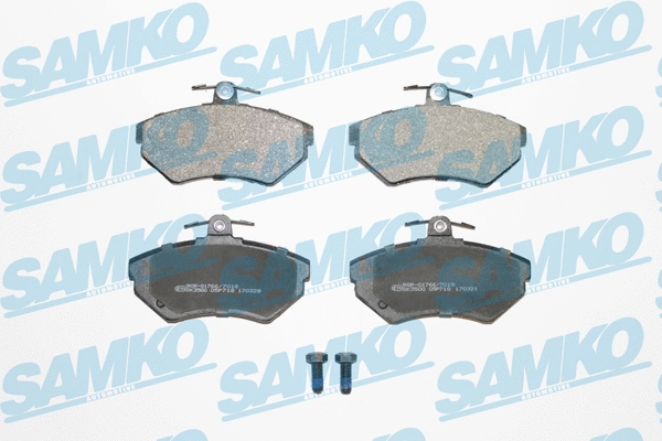 Brake Pad Set, disc brake (5SP718)