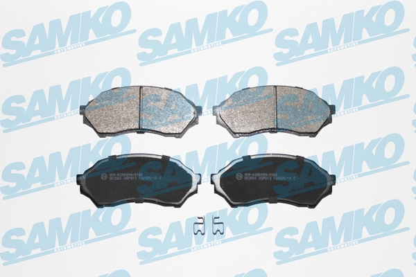 Brake Pad Set, disc brake (5SP813)