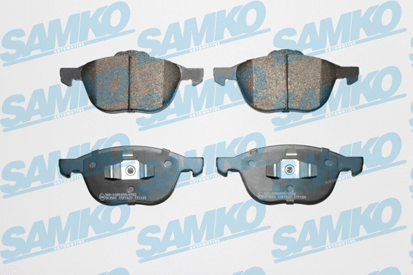 Brake Pad Set, disc brake (5SP1627)