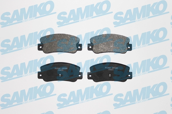 Brake Pad Set, disc brake (5SP095)