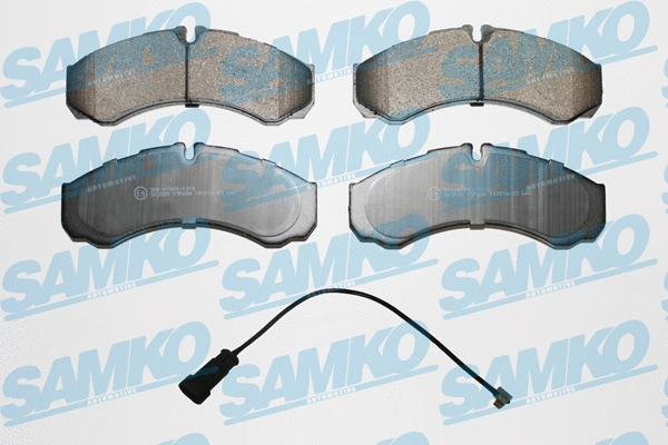Brake Pad Set, disc brake (5SP684C)