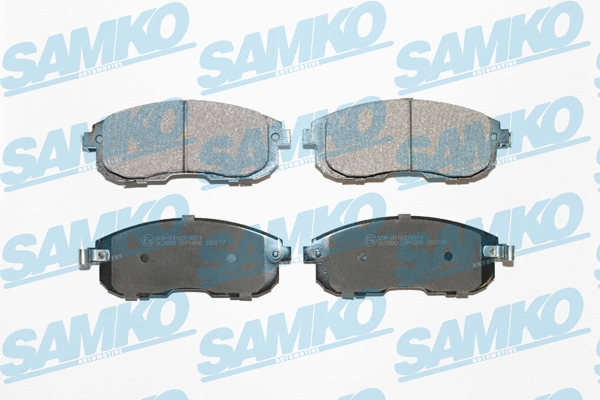 Brake Pad Set, disc brake (5SP1606)