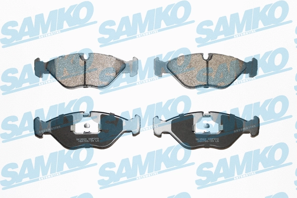 Brake Pad Set, disc brake (5SP310)
