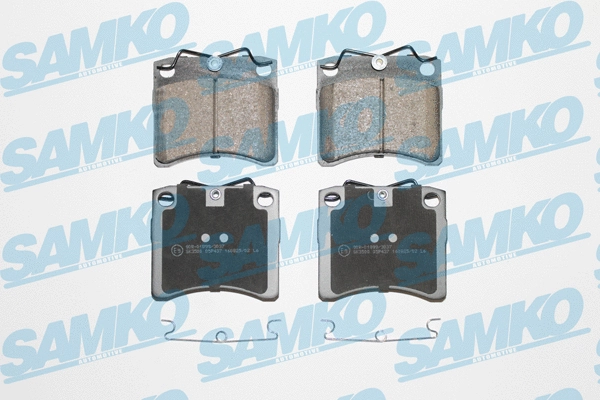 Brake Pad Set, disc brake (5SP437)