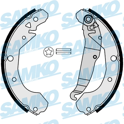 Brake Shoe Set (81126)