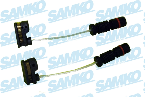 Warning Contact, brake pad wear (KS0064)