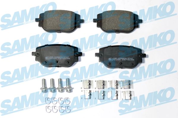Brake Pad Set, disc brake (5SP2358)