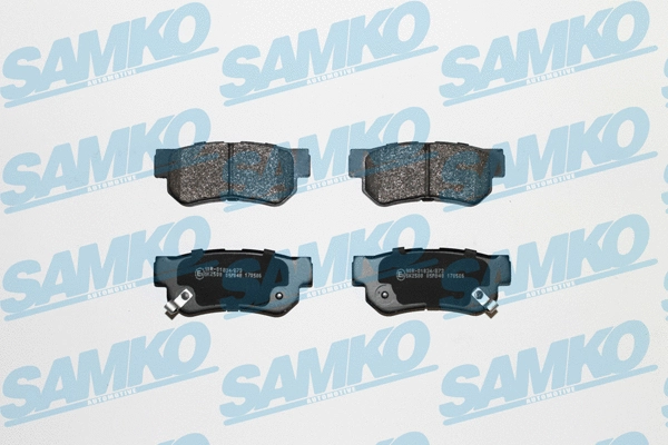 Brake Pad Set, disc brake (5SP848)