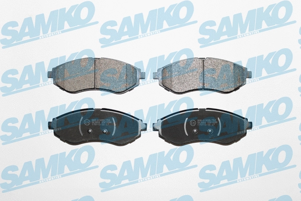 Brake Pad Set, disc brake (5SP1080)