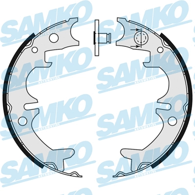 Brake Shoe Set, parking brake (89140)