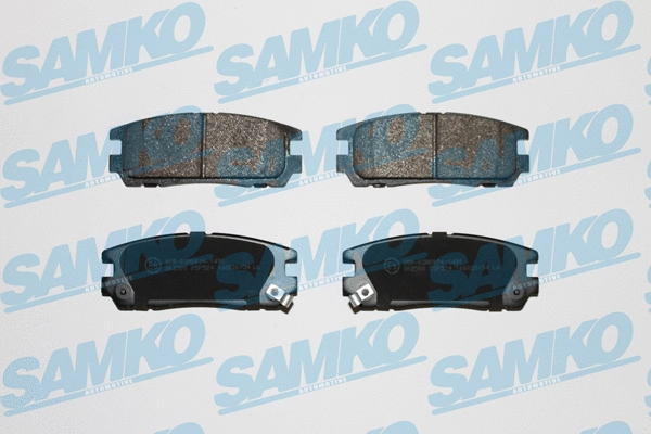 Brake Pad Set, disc brake (5SP524)