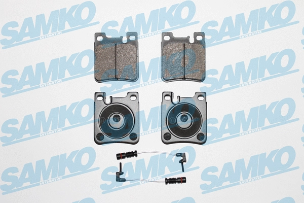 Brake Pad Set, disc brake (5SP477A)
