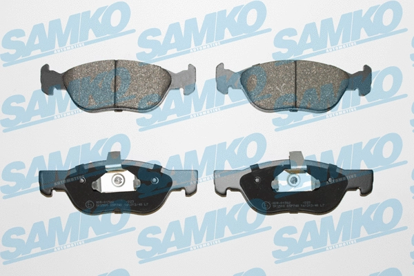 Brake Pad Set, disc brake (5SP740)