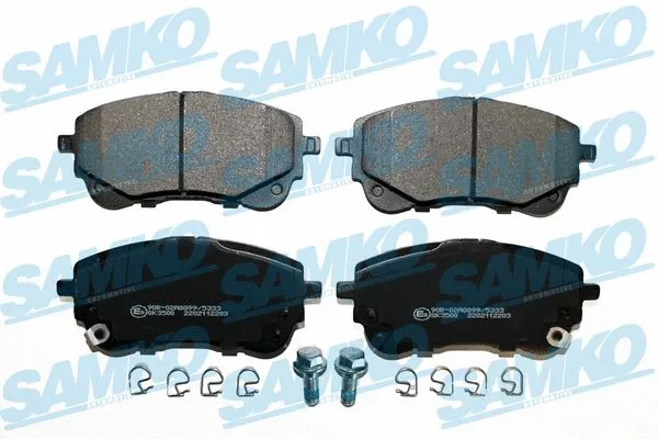 Brake Pad Set, disc brake (5SP2203)