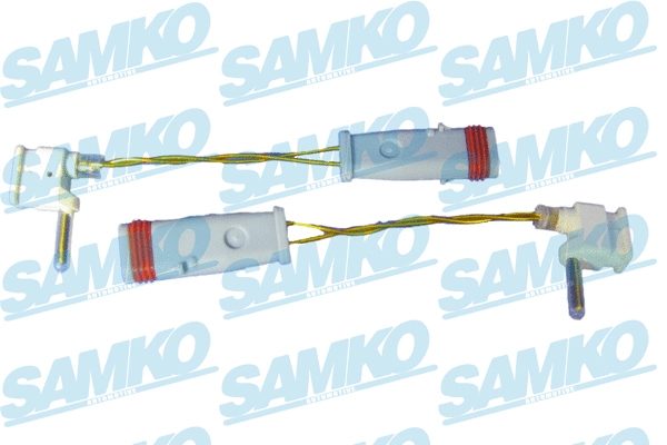 Warning Contact, brake pad wear (KS0140)