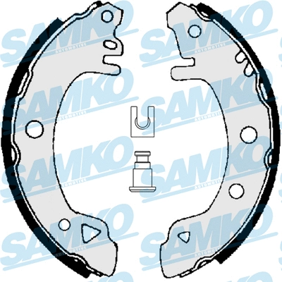 Brake Shoe Set (81380)