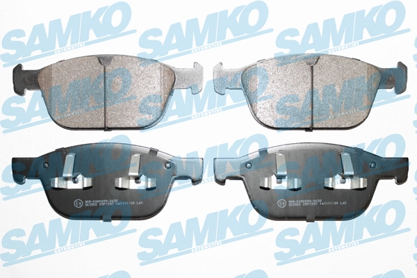 Brake Pad Set, disc brake (5SP1597)