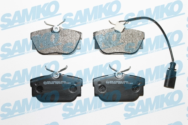 Brake Pad Set, disc brake (5SP974)