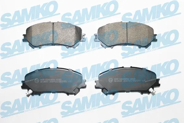 Brake Pad Set, disc brake (5SP2151)