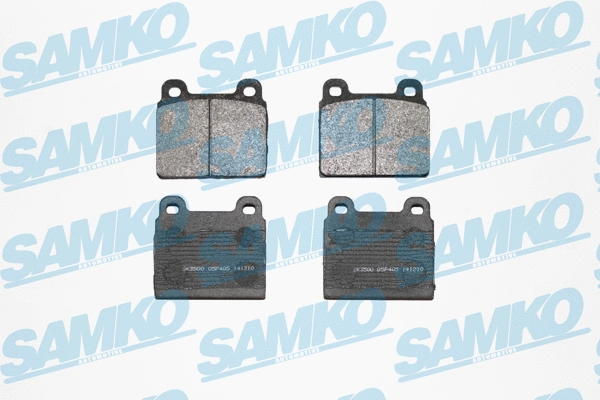 Brake Pad Set, disc brake (5SP405)