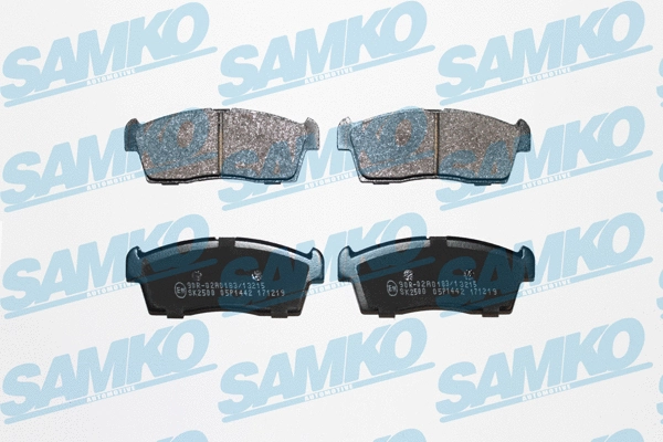 Brake Pad Set, disc brake (5SP1442)