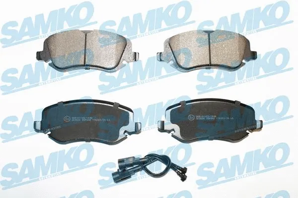 Brake Pad Set, disc brake (5SP842)