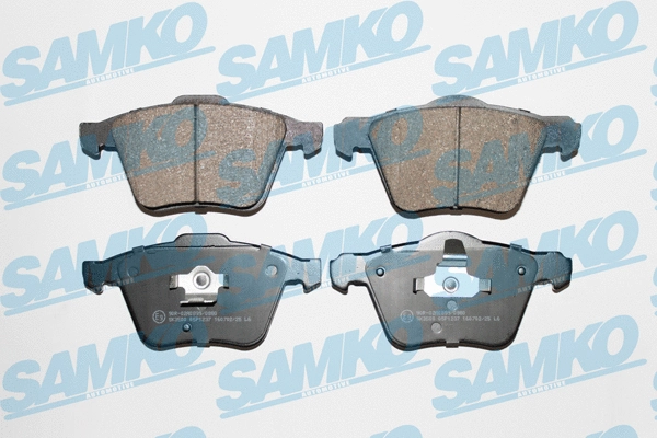 Brake Pad Set, disc brake (5SP1237)