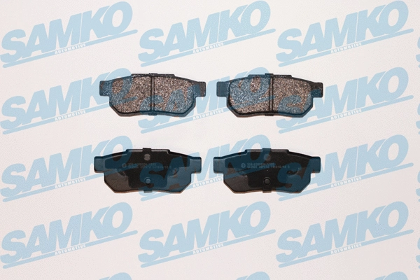 Brake Pad Set, disc brake (5SP072)