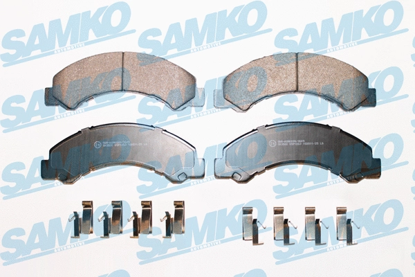 Brake Pad Set, disc brake (5SP1063)