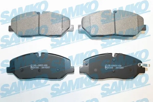 Brake Pad Set, disc brake (5SP2057)