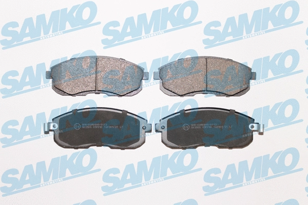 Brake Pad Set, disc brake (5SP090)